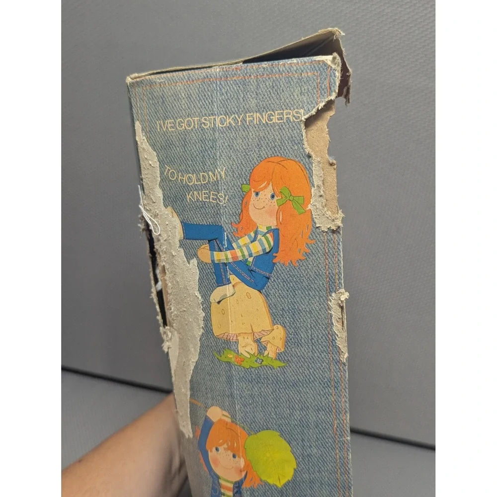 Vintage 1973 Mattel Blue Jeaners Jimmy Jeaner Doll Toy No 7810 Original Box